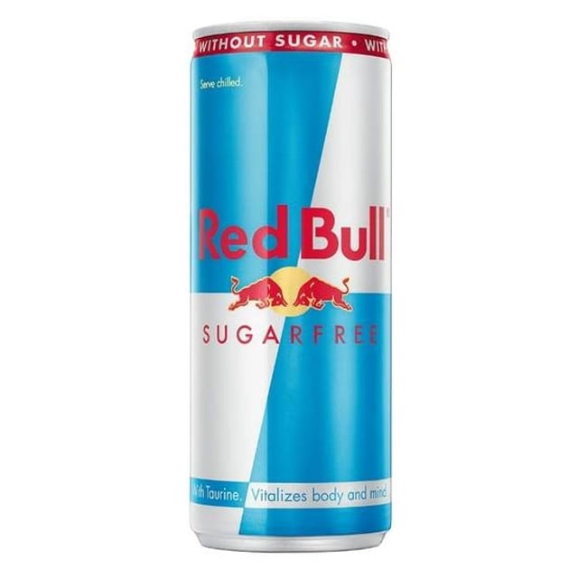 Sugar Free Red Bull.