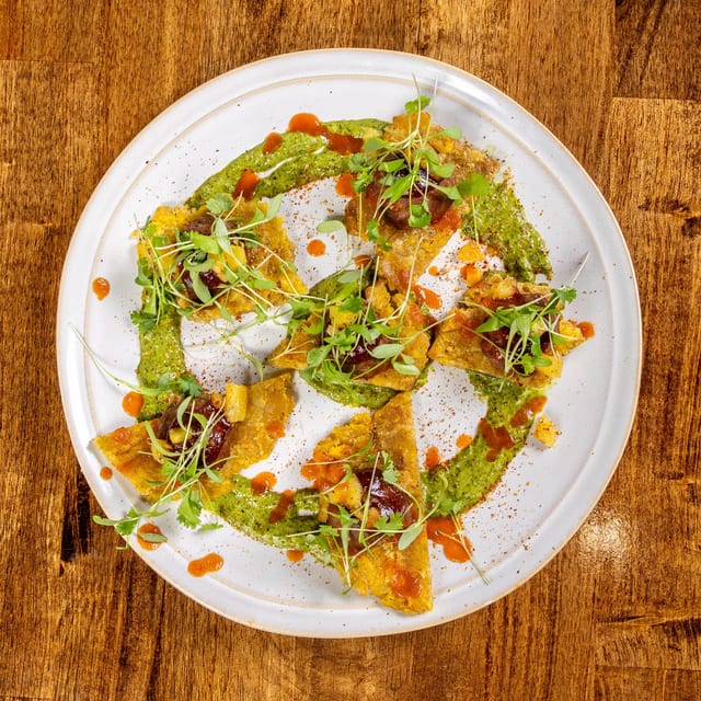 Meatball Tostones.