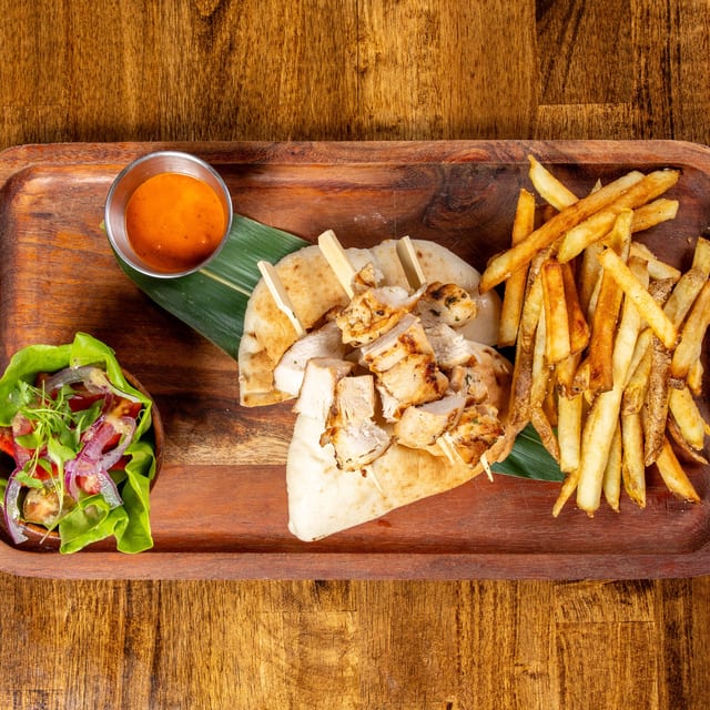 Aegean Chicken Skewer.