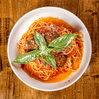 Spaghetti & Meatballs Pasta Lunch