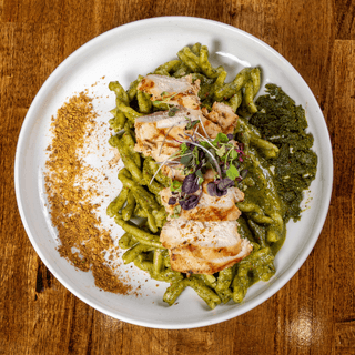 Pistachio Pesto Pasta Lunch (w/ Chicken)