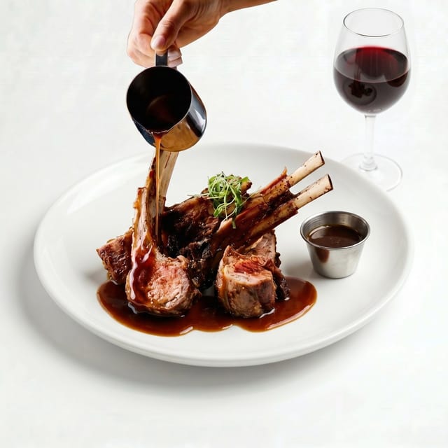Full Rack of Lamb.