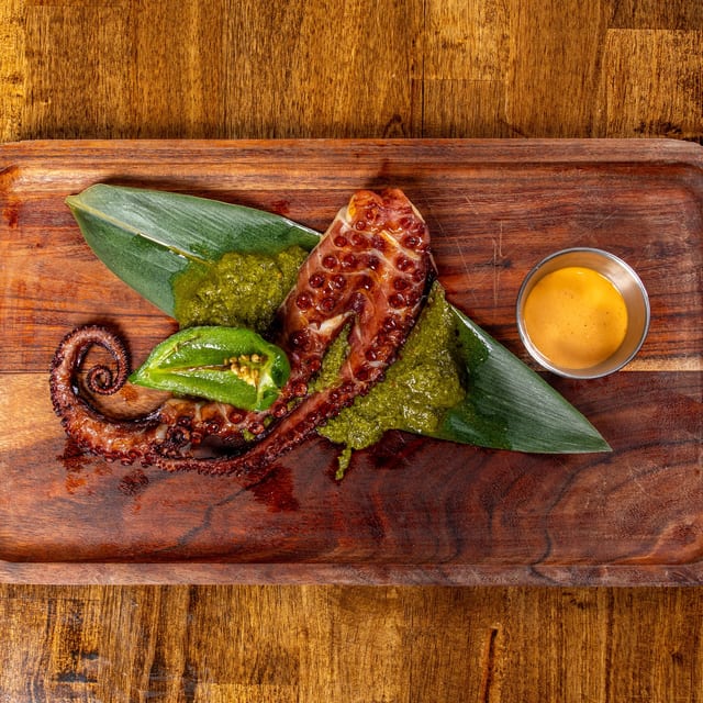 Octopus on the Grill.